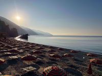 Cinque Terre Beach Sun Set Cinque Terre Beach Sun Set