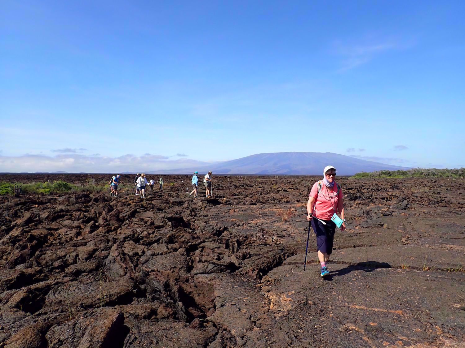 Galapagos Islands Isabela Punta Moreno Hiking