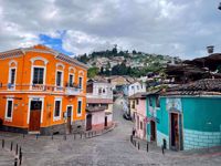 Quito Colorful Houses Quito Colorful Houses