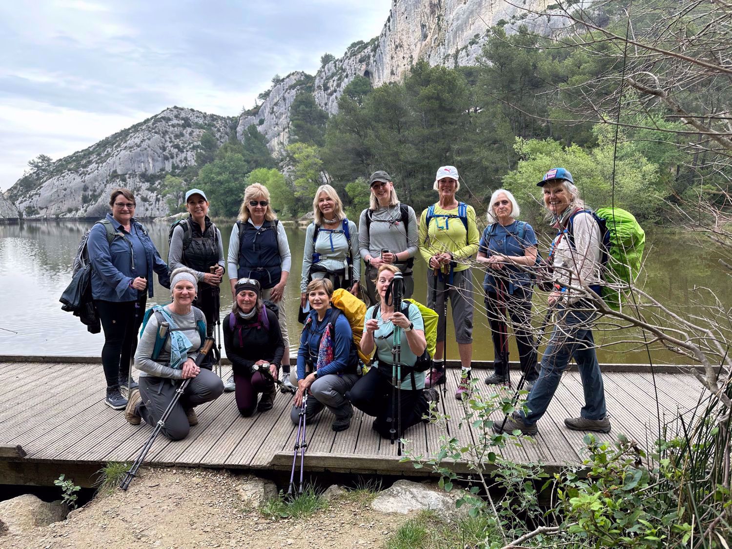 Provence France Lake Hike