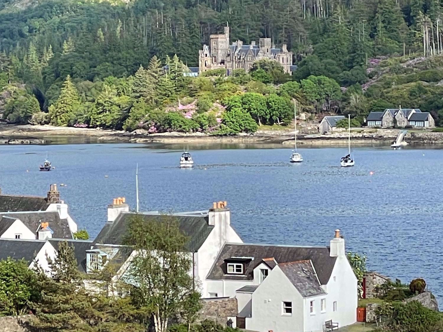 Scotland Water Cathedral and Houses