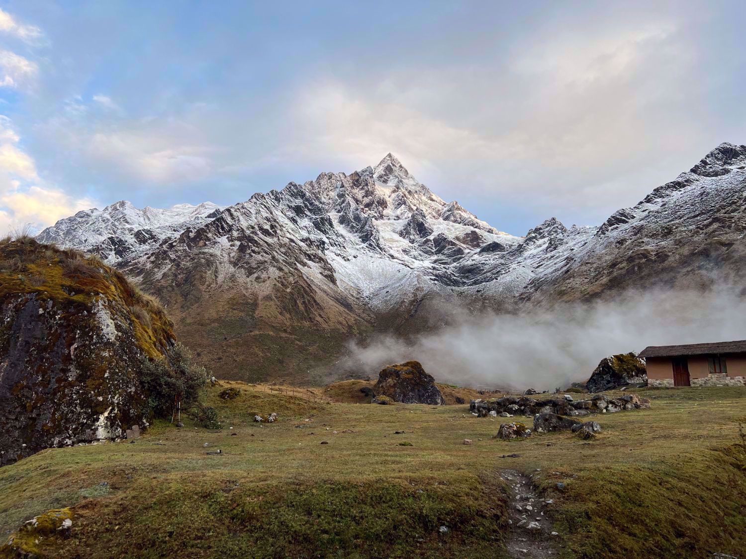 Peru Snowy Mountain Caps