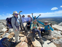 Picture of Art of Mountain Hiking - Snowy Range Picture of Art of Mountain Hiking - Snowy Range