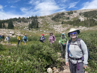 Picture of Art of Mountain Hiking - Snowy Range Picture of Art of Mountain Hiking - Snowy Range