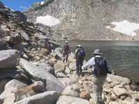Picture of Art of Mountain Hiking - Snowy Range Picture of Art of Mountain Hiking - Snowy Range
