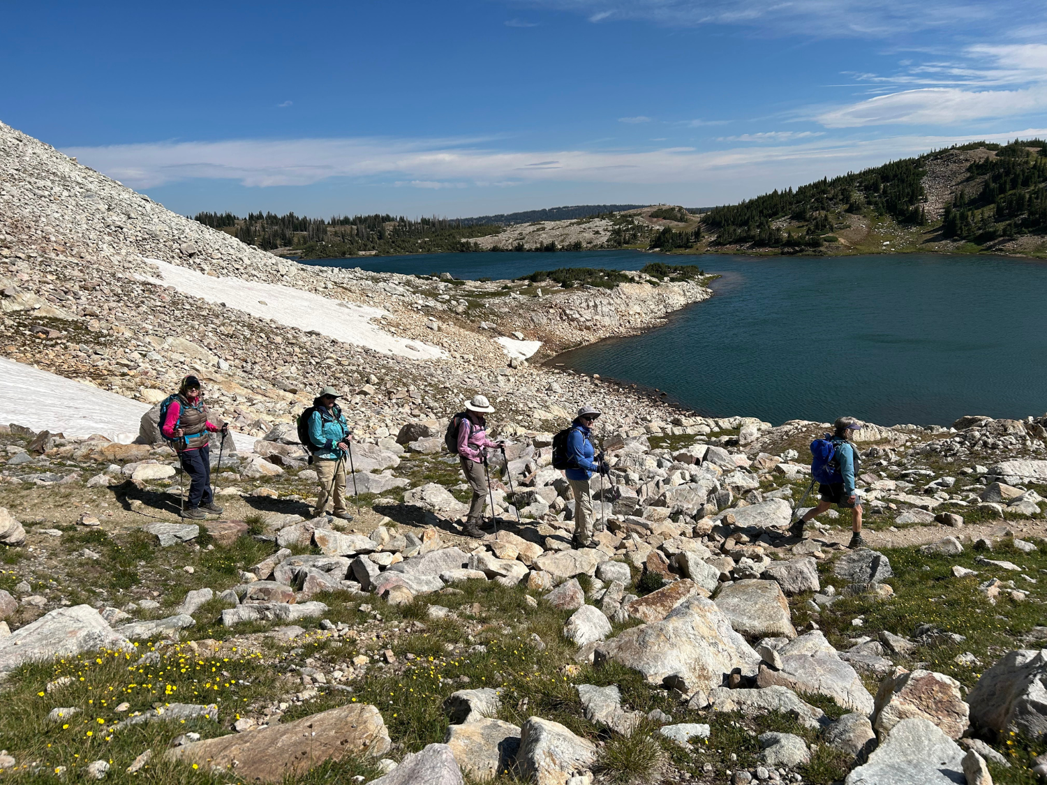 Picture of Art of Mountain Hiking - Snowy Range