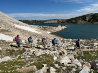 Picture of Art of Mountain Hiking - Snowy Range Picture of Art of Mountain Hiking - Snowy Range