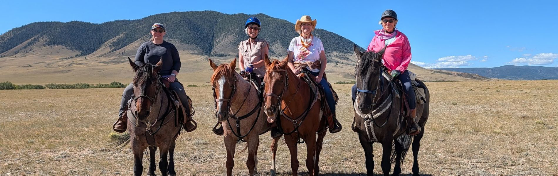 Horseback Riding Wyoming All Womens Adventure