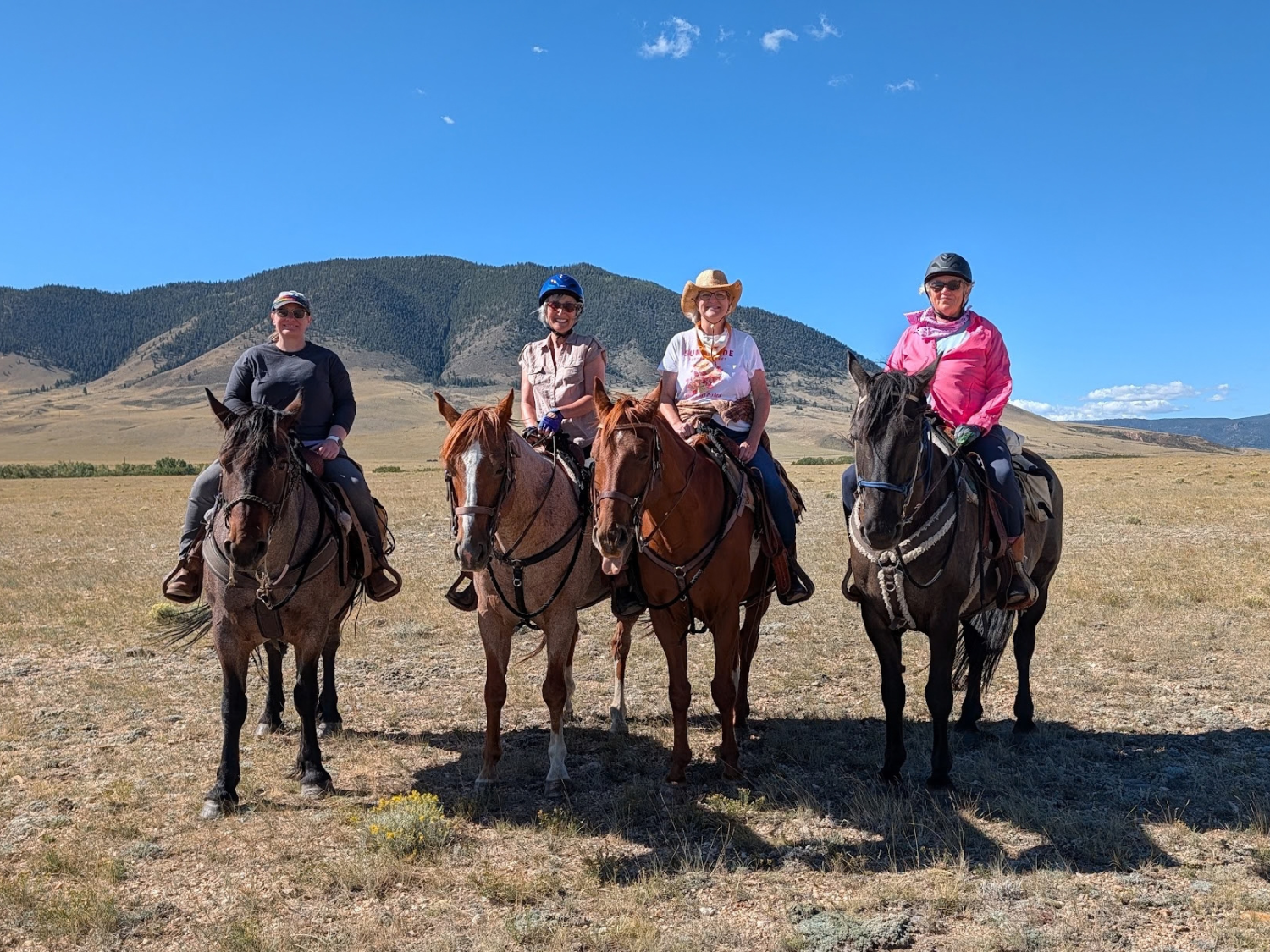 Horseback Riding Wyoming All Womens Adventure