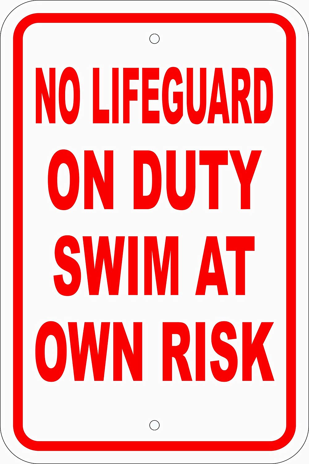 No Lifeguard