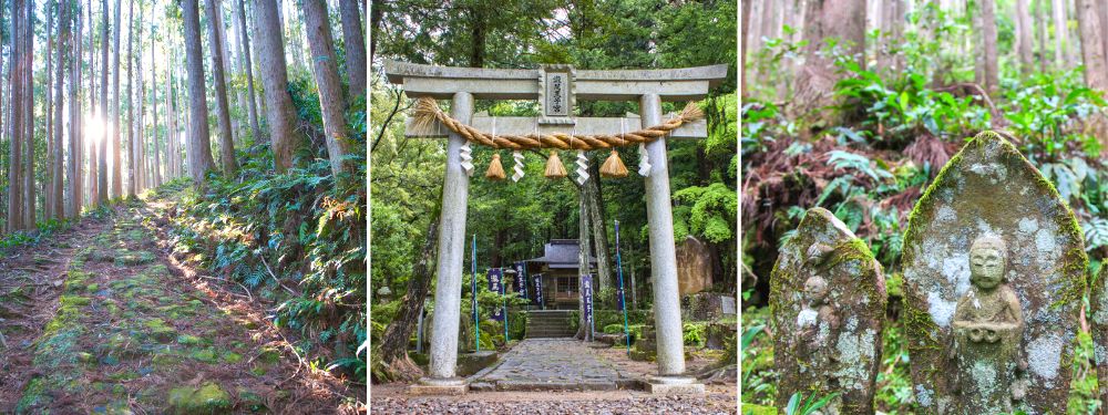 the Kumano Kodo Trail in Japan