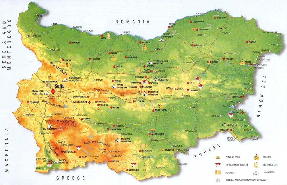Bulgaria's Mountains And Monasteries